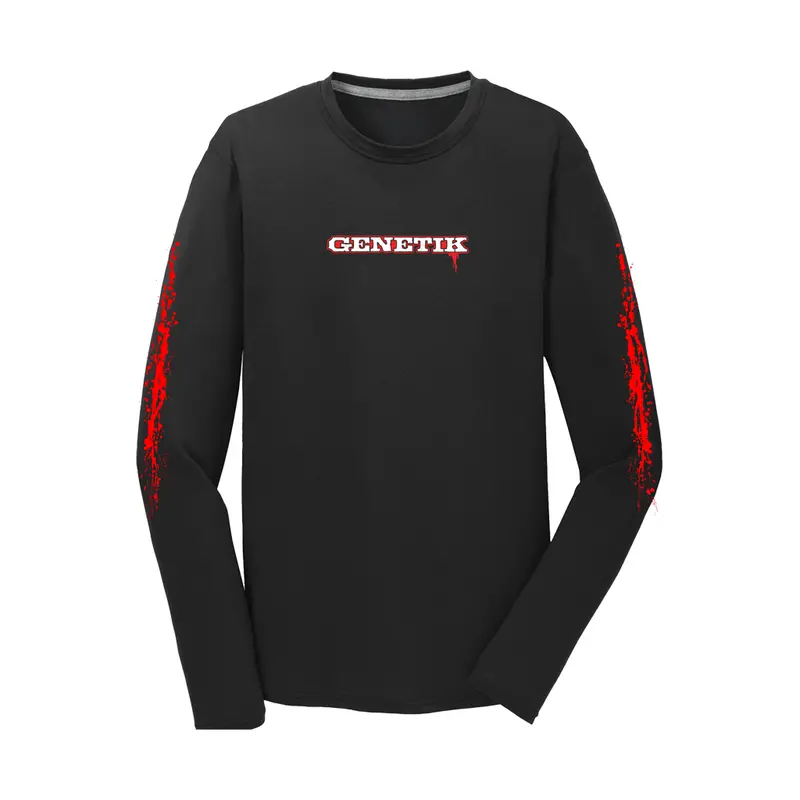 Long Sleeve Genetik Blood - Black 1