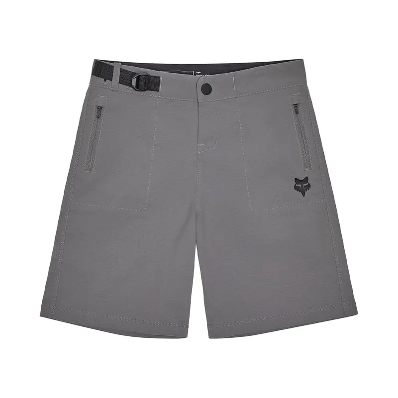 Shorts Fox Youth Ranger With Liner - Pewter 1