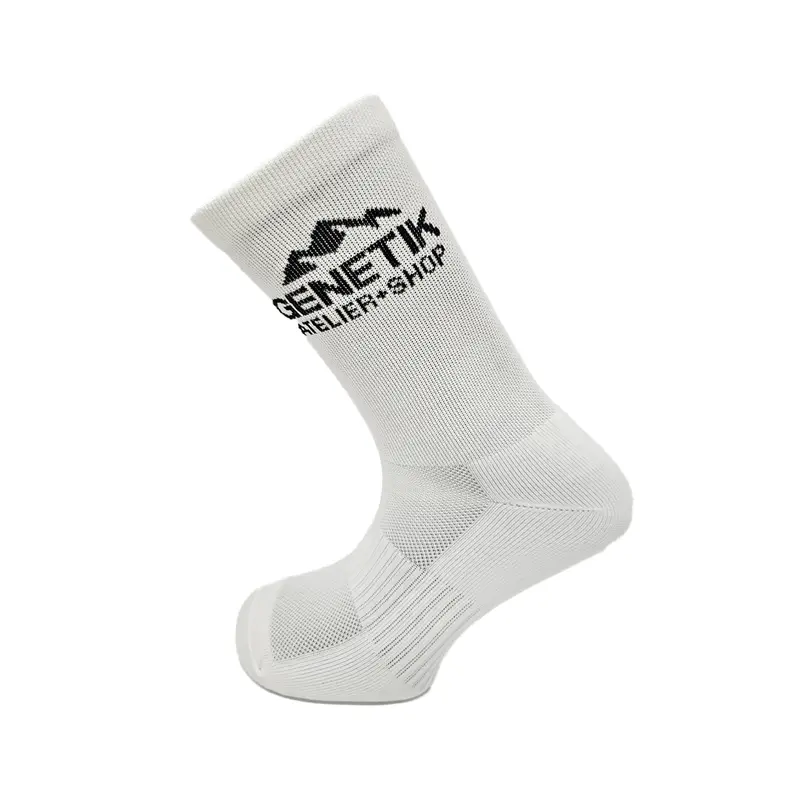 Socks Genetik Mtb Atelier + Shop - White 1