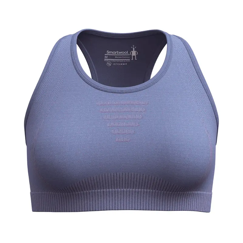 Sports Bra Smartwool Intraknit Racerback - Nightfall Blue Heather 1
