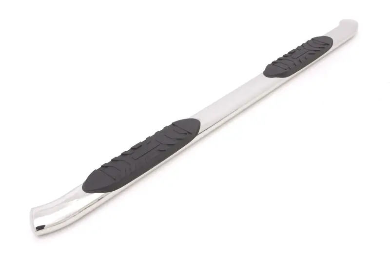 Lund 23773077 5-Inch Oval Curved Nerf Bar – Stainless Steel, Vehicle-Specific Fit 1