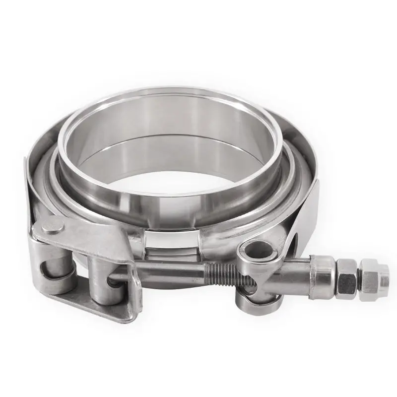 Mishimoto Mmclamp-Vs-35 3.5-Inch Stainless Steel V-Band Clamp With Flanges 1