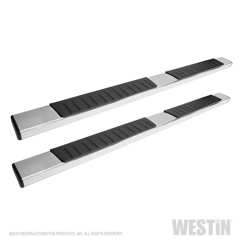 Westin R7 Nerf Step Bars – Stainless Steel Side Steps With Mounting Kit (Supercab Fit) 1